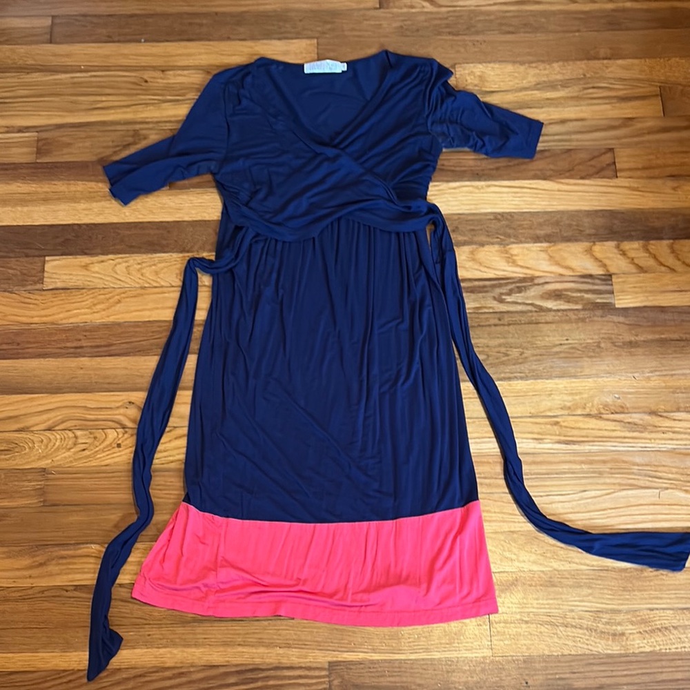 Latched Mama Nursing Wrap Dress